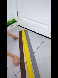 96*5cm Waterproof Seal Strip Draught Excluder Stopper Door Bottom Guard Durable PVC Seal Dustproof Soundproof Sealing Strips
