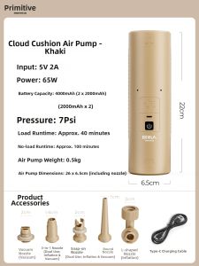 The Primitive | Electric Inflatable & Deflatable Pump