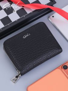 Satchi | New Mens Leather Card Wallet Multi-card Large Capacity Business Card Holder