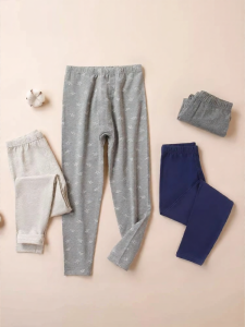 YINGBOLUN | Quần Áo Lót Dày Mỏng Cotton Cho Trẻ Em Mùa Xuân Thu