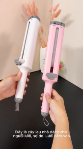 Cây lau nhà mini tự vắt đa năng tích hợp gạt nước và bản chải nhỏ gọn sạch mọi ngóc ngách