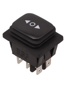 Ready For Immediate Use For DIY Electronics Momentary Polarity Reverse Switch 6 Pin 3 Position Switch Crimped Rocker Switch