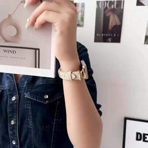 Dây Đeo Đồng Hồ Thông Minh Samsung Galaxy Fit 3 Dây Đeo Cổ Tay Bằng Kim Loại + Da Dây Đeo Tương Thích Cho Phụ Kiện Fit 3
