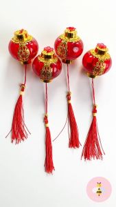 Pinky Bee Dekorasi Gantungan Imlek Lampion (4pcs) 68130600