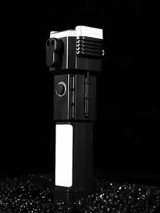 (ORICOD) Senter LED Super Terang Senter LED USB Isi Ulang Tahan Air Palu Pengaman Powerbank