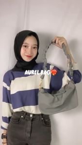 [AUREL BAG ]Tas Wanita Terbaru 2023 Aurel Tas Kerut Shoulder Bag