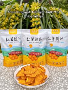 Khoai Lang Mật Sấy Đài Loan Túi Zip ( 250 Gram )🧧