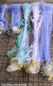 Tay dài 90m/100m Lưới đánh bắt cá 3 màn cao 2m 1m51m21m Lưới Thái Lan