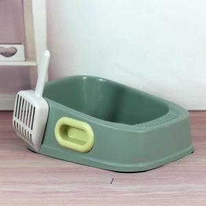 Large Size Cat Litter Box Full Enclosure Odor Proof Miniature Integrated Mini Cat Toilet Thickened Dog Poop Pan Cat Supplies