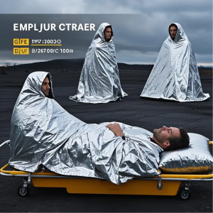 Emergency Survival Blankets - 157x210cm Heavy Duty Thermal Insulation for Camping Hiking & Survival​