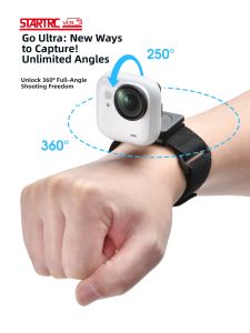 STARTRC | Magnetic Wrist Strap Action Camera Mount for Insta360