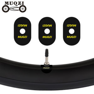 MUQZI 2/5 Pairs Valve Stickers Presta Schrader Bicycle Valve Stem Protection Sticker
