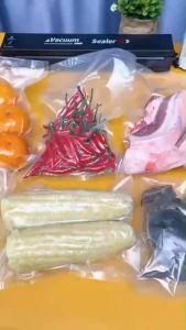 ถูกและดี !! Lilia 2KG 2.5KGถุงสูญญากาศลายนูน (100 ใบ) ถุงซีลสูญญากาศ ลายนูน ถุงสุญญากาศ ขนาด30*40CM