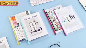 12Pcs Long Size Transparent Zipper File Bag: A Comprehensive Guide