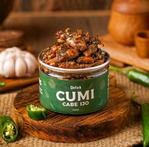 Terbaru Oelek Cumi Cabe ljo Oelek / Lauk Cumi Cabai ijo / Lauk Siap Saji wenak pool
