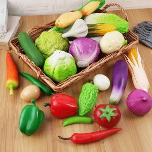 Artificial Fruit and Vegetable Model Set Plastic Fake Apple Decoration Kitchen Furnishings & Decoration Props Enlightenment