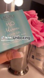 Gel cung cấp nước dưỡng ẩm chuyên sâu LACURA Face Care H2O Advance AQUA GEL làm căng bóng và trẻ hóa da 48g của Mỹ