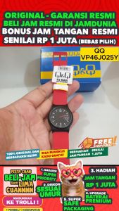 Jam Tangan Resin Merah QnQ VP46J025Y: Review & Panduan Penggunaan