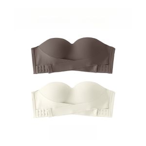 MONCAICHAN | Wireless Seamless Womens Bra Invisible Summer Thin Style Anti-Slip Smooth Nylon Material Youth Female Suitable All Seasons