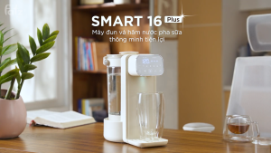 Máy đun và hâm nước pha sữa thông minh FATZ BABY Smart 16 Plus FB3870HB lấy nước tùy chỉnh theo nhu cầu từ 30-500ml dung tích 2 lít