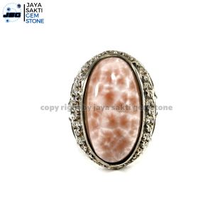 Natural Batu Akik Thomsonite Tumpang Hanoman TH06