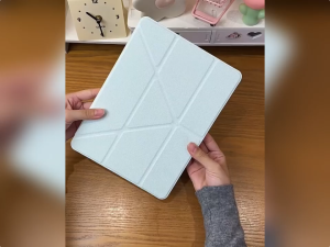 Case iPad Gen 9/10/11 Air 5/4/3/6 Pro 11 Acrylic Casing iPad Pro 10.5 Terbaru 720 Derajat Rotasi Auto Wake Sleep Cover