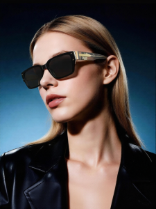HELEN KELLER | Men Metal Material Modern Squared Frame Fashionable Sunglasses