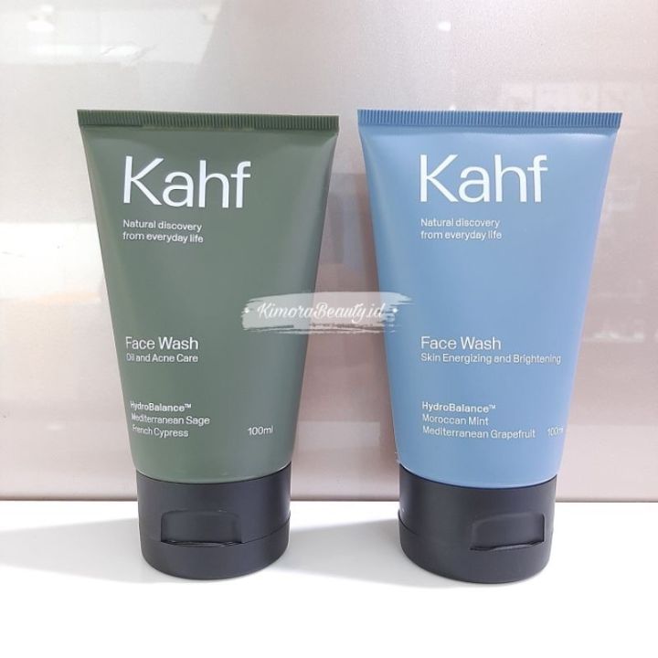 Kahf Face Wash 100 ml- Sabun Muka Pria