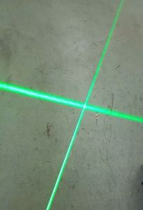 Đèn laze ánh sáng xanh đèn gắn bàn cắt lấy dấu trên vải gỗ cho ngành cắt may cắt gỗ tia chiếu xa 5 đến 10m