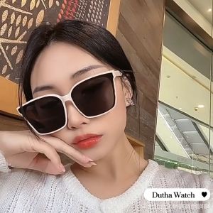 Kacamata Fashion Korea Pria & Wanita TEGA-0130 / Kacamata Korea Sunglasses + Box & Lap Pembersih Lensa