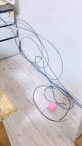 5PCS Klip Penjepit Kabel Organizer Kabel Penggulung Kabel Holder Kabel Tempel Dinding Serbaguna Untuk Usb