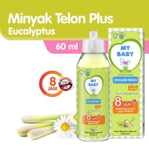My Baby Minyak Telon Plus Eucalyptus Lavender Long Protection Kemasan 30 ml / 60 ml / 90 ml / 150 ml