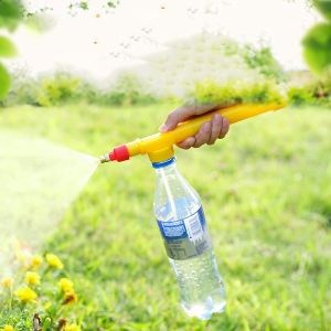 (Ready Stock)High-pressure Beverage Bottle Sprayer Manual Air Pump Garden Watering Tool Adjustable Water Spray Nozzle Water Flowers Sprayer