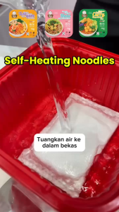 Mamas Delights [HALAL] Mi Tomyam Instant Noodle | Ready to Eat | Mi Segera | UMRAH HAJI/Hiking | Self-Heating