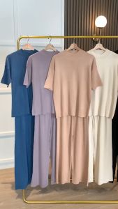 SET6860 Everyday Knit Set Loose Top & Pants