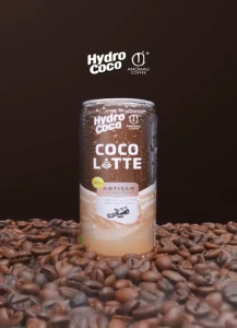 HYDRO COCO LATTE + anomali coffee 220mL LESS SUGAR
