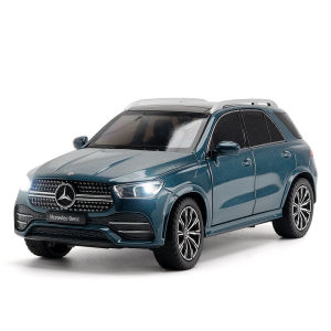1:24 Scale Benz GLE 350 SUV Alloy Car Model Diecast Car Sound Light Car Lovers Collection Kids Birthday Gift Metal Boys Toys