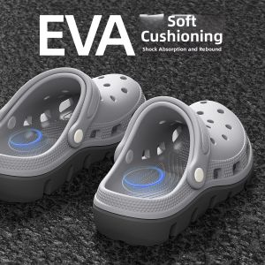 BAIMUQINGCHEN | Anti-Slip Anti-Odor Clogs for Driving Beach Wear Wading and Water Sports