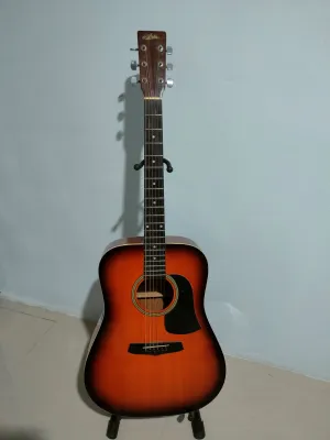 กีต้าร์โปร่ง ย่อห้อ Aria รุ้น ADW-75BS Made in korea seco