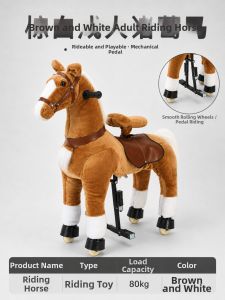 LUOYIMAN | Baby And Adult Use Anti-fall Bouncing Horse Toy