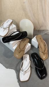 BELLEZA Safi Sandal Jepit Wanita Sendal Flat Teplek Karet Cewe Bahan Premium Model Terbaru Kekinian