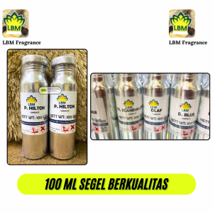 Bibit Parfum PARIS HILTON Lady Berkualitas 100 ML SEGEL Alumunium LBM Fragrance - Biang Minyak Wangi Tahan Lama - Paris Hilton Women Bibit Parfum Murni Asli Tanpa Campuran Apapun Original Inspired Parfume