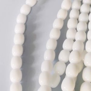 35 Hạt Cườm Thủy Tinh Đặc 8x10mm Nhiều Màu Hình Quả Táo Tàu Hạt Rời Hình Bầu Dục Dùng Làm Phụ Kiện Trang Trí Điện Thoại Và Quần Áo Tự Làm