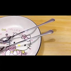 Sendok Es / Teh Panjang Serbaguna Isi 12 Pcs