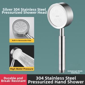OME | 304 Stainless Steel Pressurized Shower Head