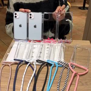 Crossbody Necklace Cord Lanyard Transparent Hard Phone Case For iPhone 16 15 14 13 12 11 Pro Max XR X 8 7 Plus Clear Soft Cover