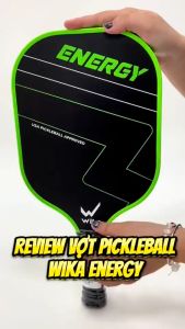 Vợt Pickleball Wika Energy Chính hãng Vợt Đánh Bóng Pickleball Carbon Trọng Lượng Siêu Nhẹ