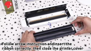 Phomemo Thermal Transfer Ribbon for P831 Portable Printer Supports A4/A5/B5 Paper2 Pack