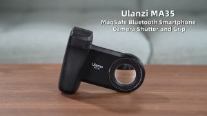 Ulanzi MA35 Magnetic Safe Phone Holder Clip Bluetooth Remote Shutter Grip for Smartphone Camera Iphone Grip - Lazada