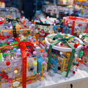 Xuyên Thấu Đồ Trang Trí Quà Tặng Giáng Sinh Lông Búp Bê Xô Ăn Nhẹ Dạ Hội Đồ Trang Trí Thân Thiện Với Trẻ Em Để Kỷ Niệm Lễ Hội